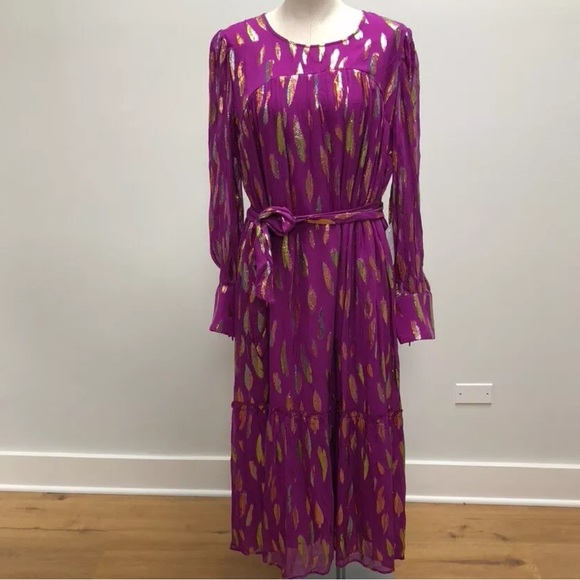 Ceibon Eeryn Metallica Print Magenta Size L - Picture 1 of 6